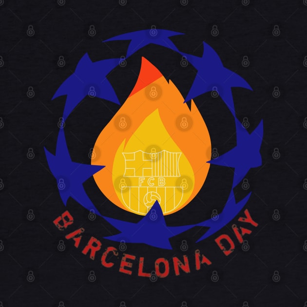 Time to champion Barcelona by Wekdewe